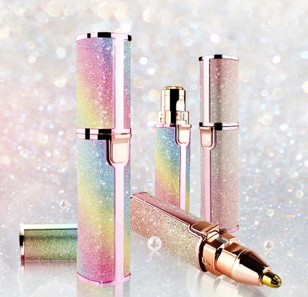 2 In 1 Battery Operated Eyebrow Trimmer Shaver for Ladies CF-001B