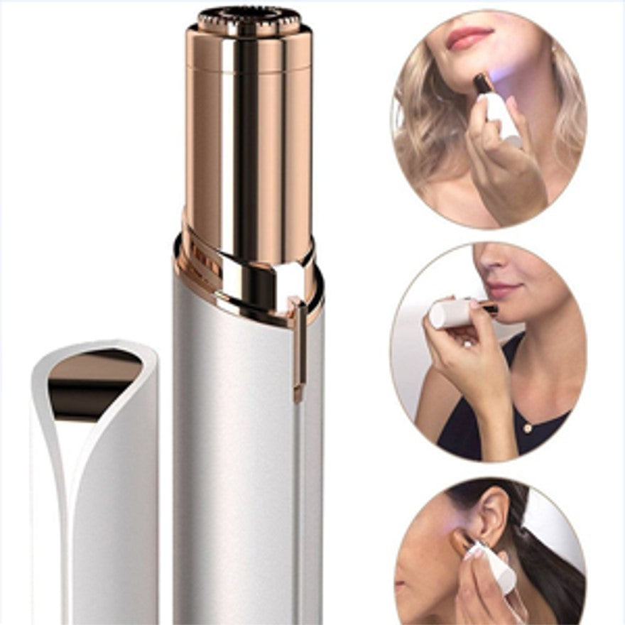 Flawless Electric Painless Facial Hair Remover Portable & rechargeable – For All Skin Types