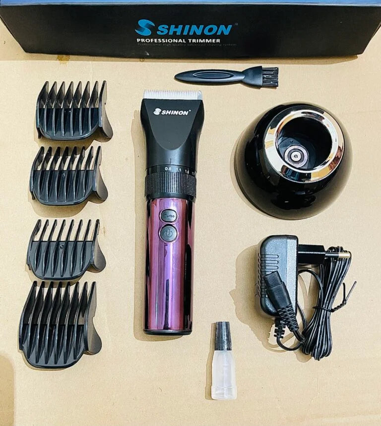 Shinon SH 7627 Hair trimmer Digital Display Hair clipper hair cutting machine